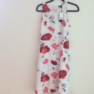 Floral sleeveless Banana Republic Dress